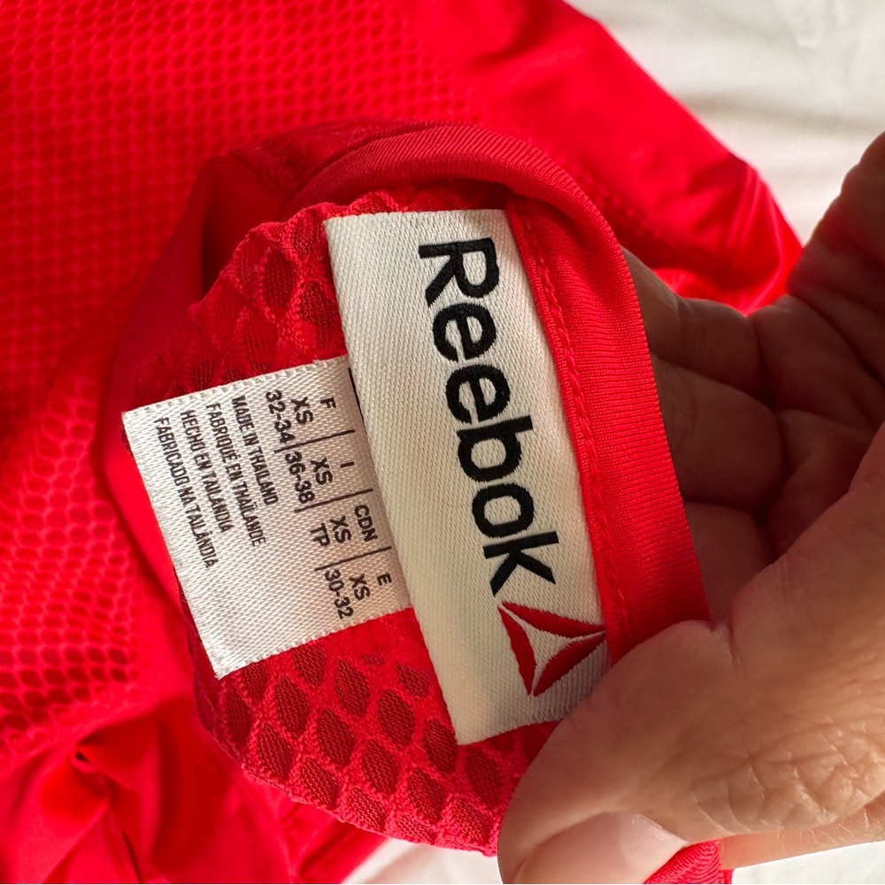 Reebok Women's Coral Pink Short Sleeve Tee - Picture 5 of 5